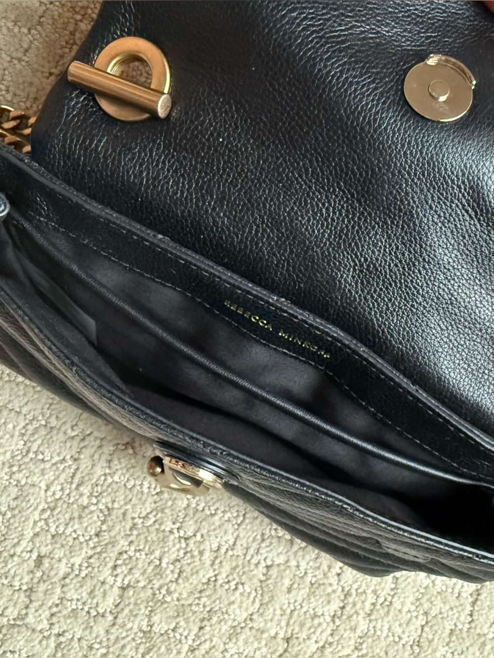 Rebecca Minkoff Edie Small Leather Crossbody Bag - Picture 9 of 16
